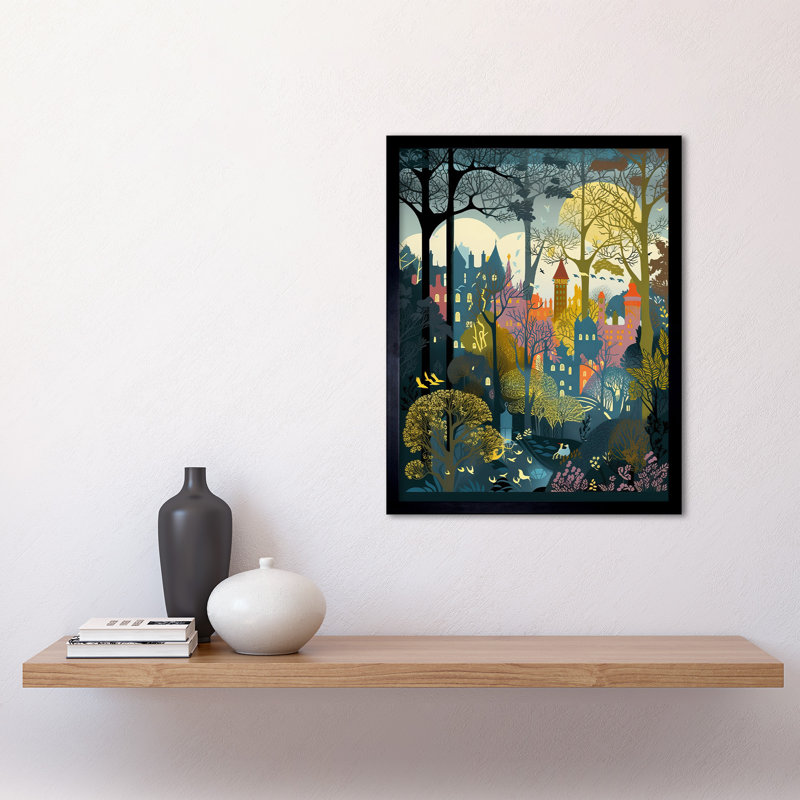 Boganville Single Picture Frame Print