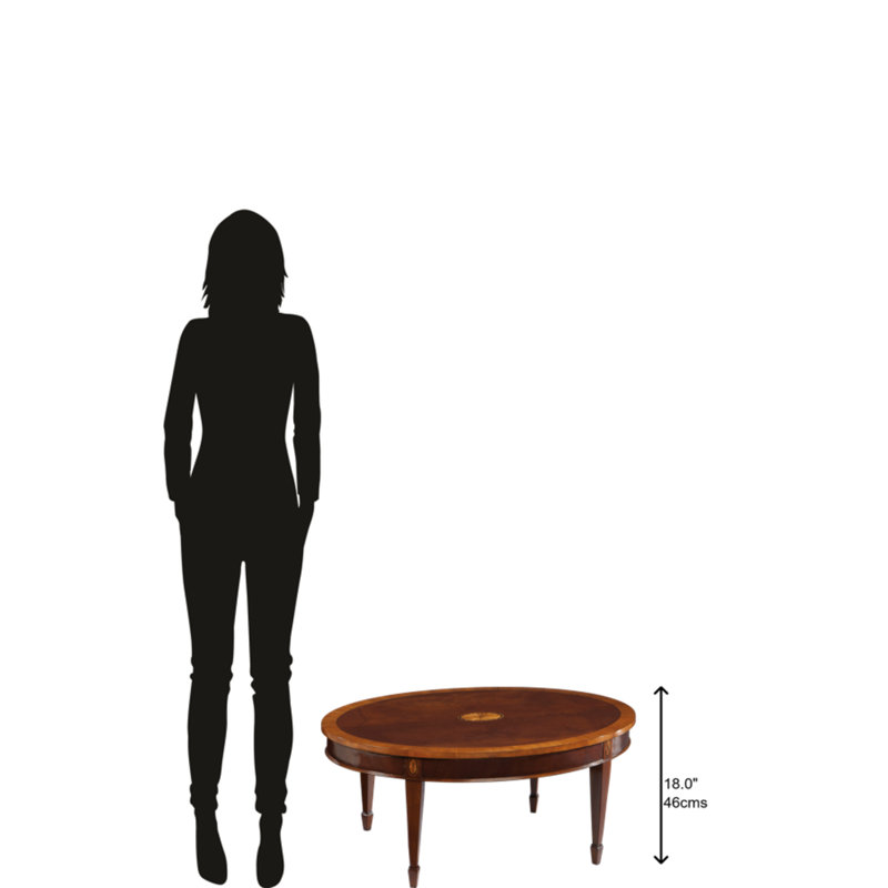 Raybon Solid Wood Coffee Table
