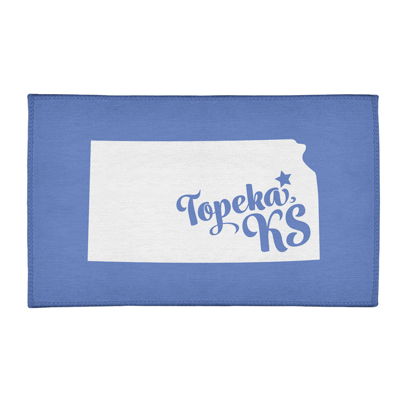 Tapis en poly-chenille topeka kansas, Rectangle 4 pi x 6 pi