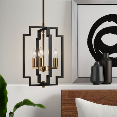 Bartow 3-Light Dimmable Chandelier