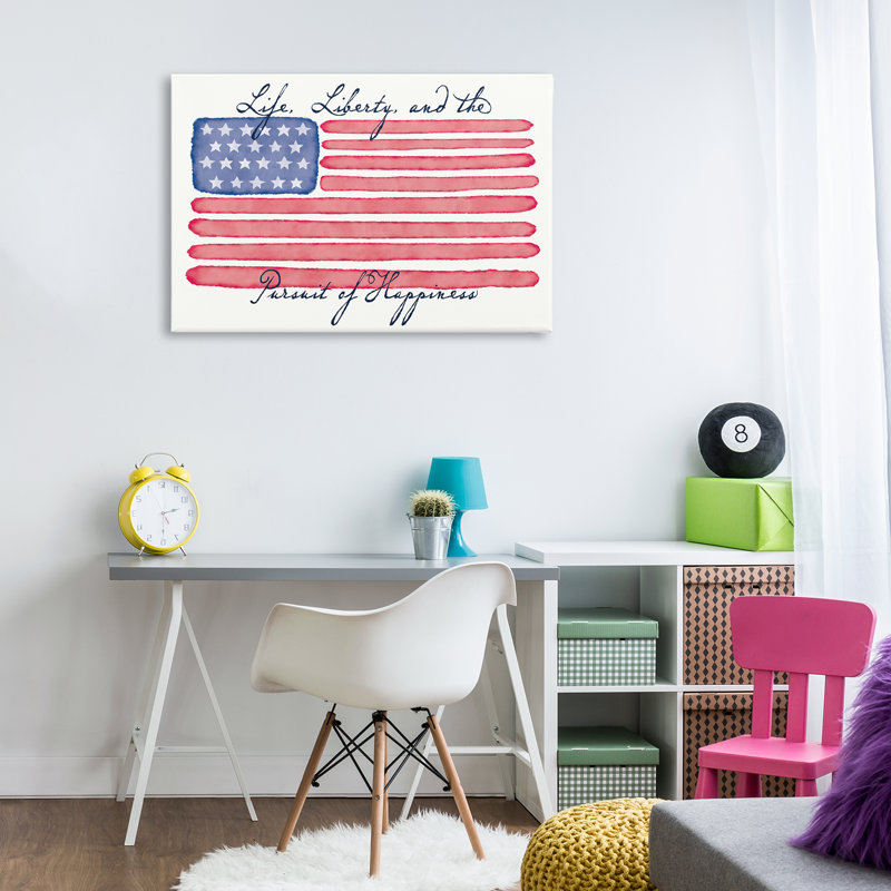 «All American Patriotic Expression» par Darlene Seale, H 24 po x l 36 po