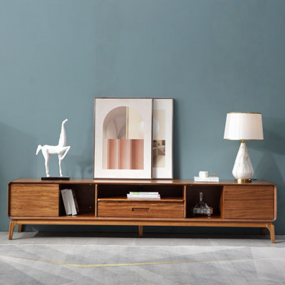 Creative Solid Wood TV Stand