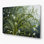 Art mural botanique vert aneth