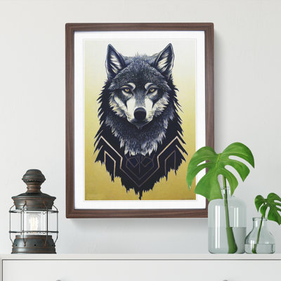 Unique Wolf Art No.4 - Wall Art