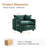 Modern Chenille Casual Single Sofa-1870178245