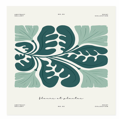 «Botanical Botanical Dream», reproduction d'art moderne sans cadre