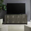  Armoire d'appoint 4 portes avec tablettes réglables Emry