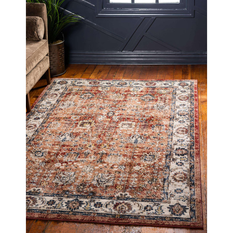 Tapis brun à motif oriental Bally''s, Rectangle 8 pi x 10 pi