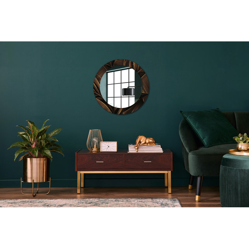 Huldar Glass Flat Wall Mirror