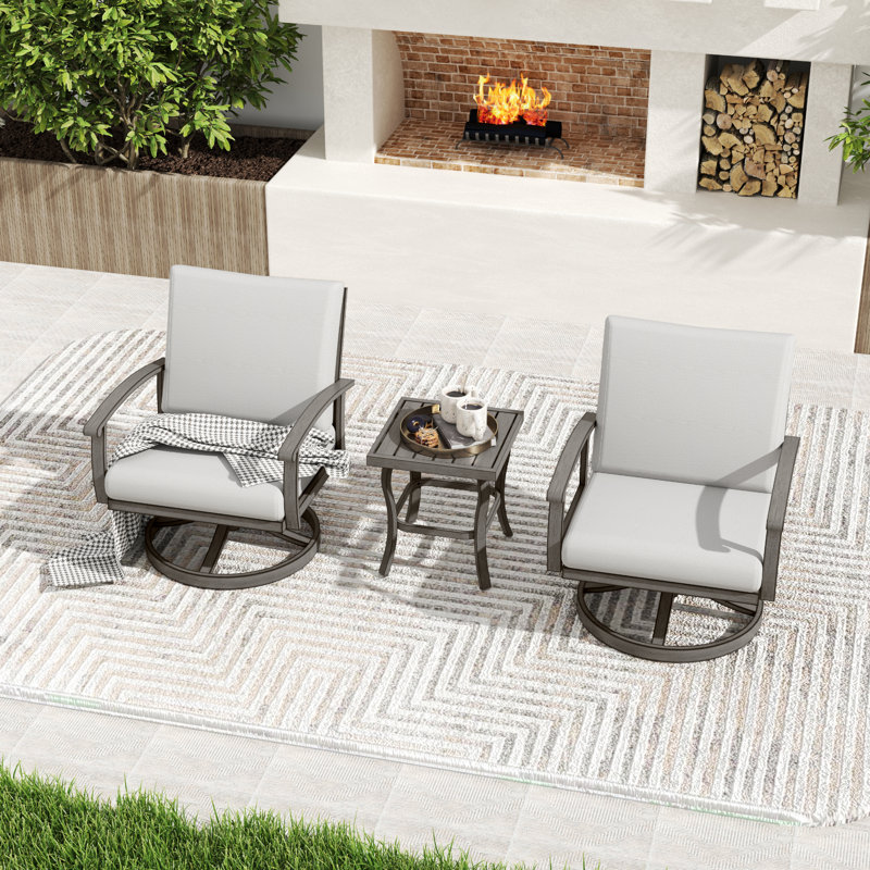 Leigh 2 - Person Patio Conversation Set