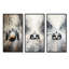 Ensemble de salon mural gris 3 voitures de course rétro I - Race Tracks-205231297-205231299