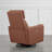 Dorae Pet Friendly 37.4'' W Swivel Power Glider Recliner-457316561