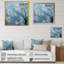 Minimalisme arbre bleu paysage II sur toile-116501755-116501754