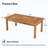 Large Kitchen Table,Dining Table,Rustic Chating Table,Coffee Table