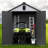 6*8Ft Backyard Supply Room With Large Space - Plastic, Practical Outdoor Storage Shed For Tools