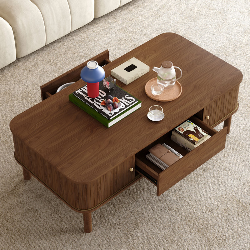 Table basse 47,2 po Mid-Century