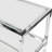 Cassiani 47.5'' Glass Top Console Table