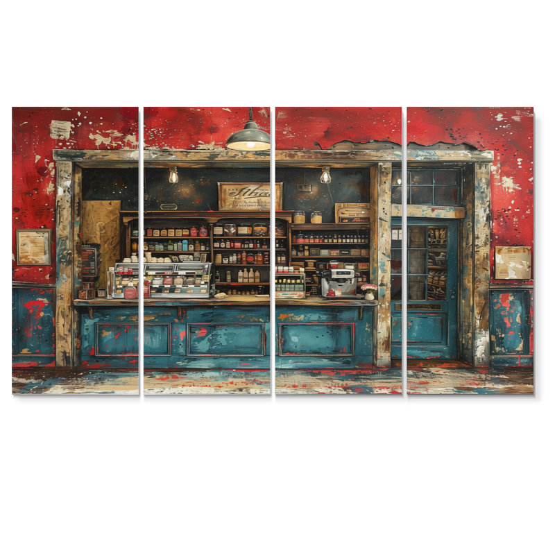 Lauier - Ensemble d'art mural Stores & Boutiques, H 28 po x l 48 po