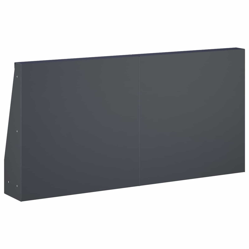 30cm H x 160cm W Steel Retaining Wall Included