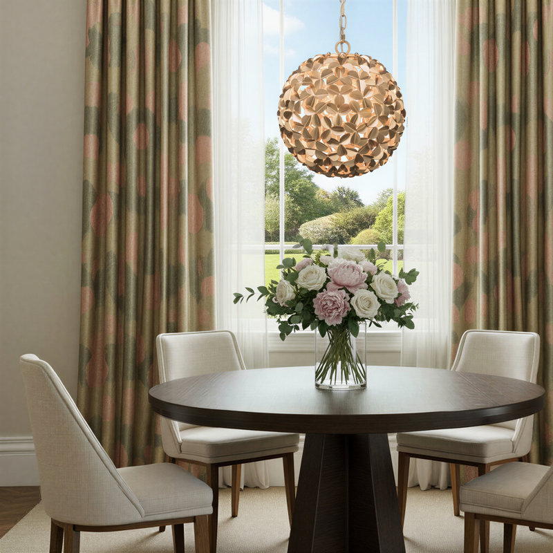 13'' Soft Gold Chandelier