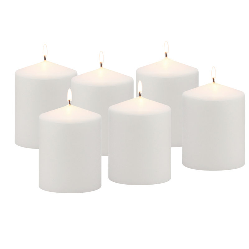 Unscented Pillar Candle