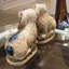 Small Staffordshire Bunny Hares Figurine-427752986-427752964