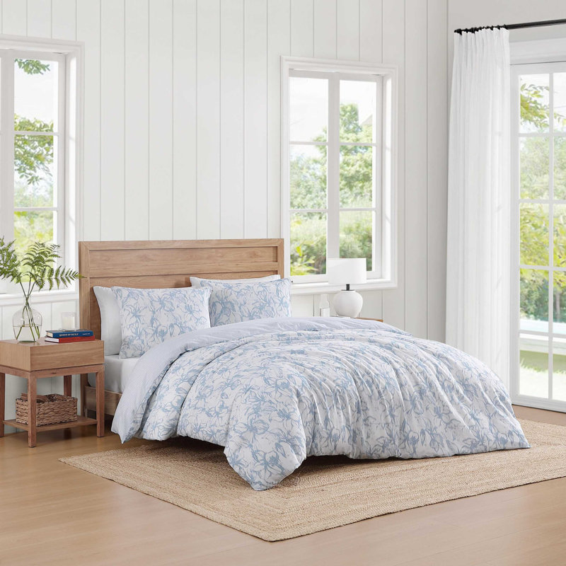 Ensemble d'édredon Tommy Hilfiger, Édredon pour très grand lit + 2 taies décorativ