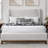 Chartier Upholstered Wingback Bed-1918536493
