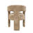 Darlington Modern Three-Leg Upholstered Accent Dining Armchair with Corduroy Fabric - Sand-893342305