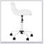Chaise de bureau pivotante ergonomique à hauteur réglable pour enfants, confortable et élégante pour les espaces de travail modernes.