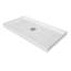 Base de plateau de douche à simple seuil SMC de taille 48/60 po x P 32/36 po avec ensemble de drain, antidérapant-112495621-112867673