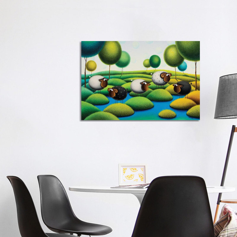 Summertime by Gabriela Elgaafary - Wrapped Canvas Print, 66.04cm H x 101.6cm W x 1.91cm D