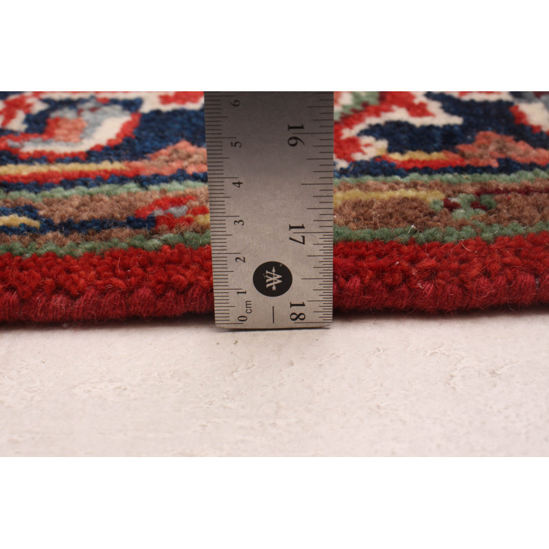 One-of-a-Kind 4' X 6' New Age Wool Area Rug in Dark Copper