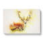 Stag Deer In Abstract - Wrapped Canvas Painting-55318433