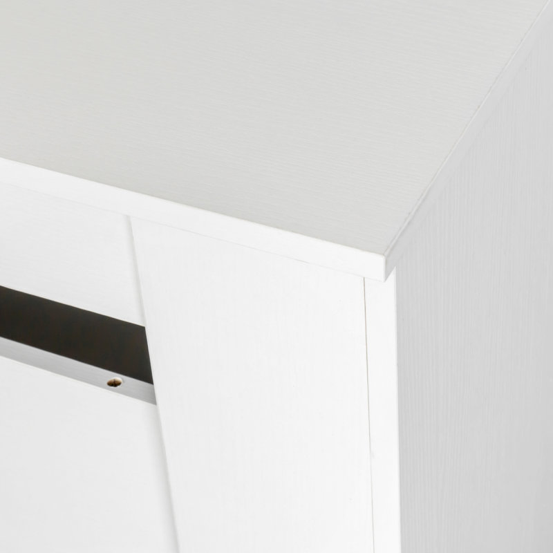 Console multifonctionnelle extensible, Blanc, H 30,71 po x L 118,11 po x l 35,43 po
