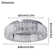 Jaeda Crystal LED Flush Mount