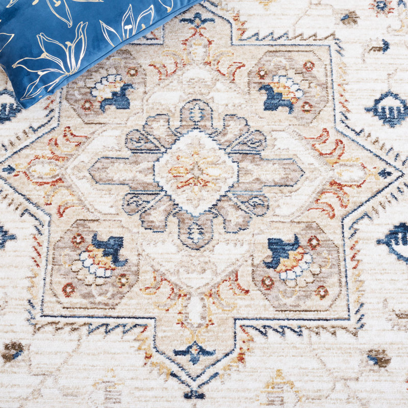 Tapis oriental performance Elazer Olympia, Carré 6 pi