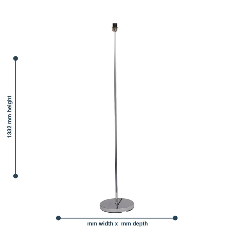 Hamdia 133.2cm Traditional Floor Lamp Set