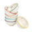 Stoneware Bowl Set With Factorial Numbers Design Styles