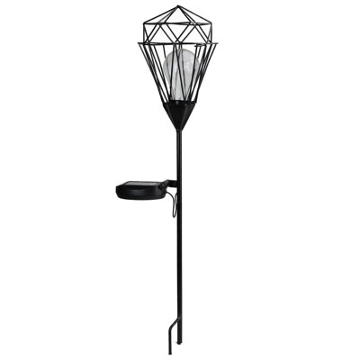 Solar Powered Integrated LED Metal Pathway Light