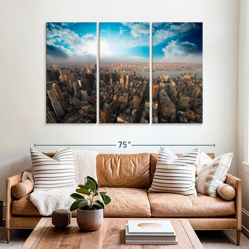 Sireci Manhattan Borough, 42" H x 65" W
