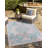 Outdoor Destiny Area Rug Blue-Pink Color-1018259465