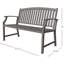 Steel Outdoor Bench-922139569