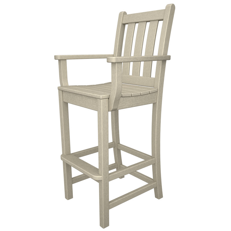 Chaise de bar Lakeside POLYWOOD, Sable