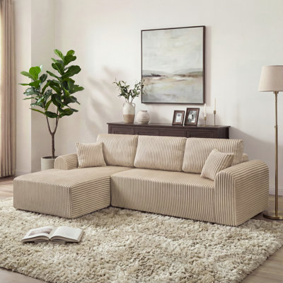 Canapé modulaire 109 avec méridienne en L 109 Cloud