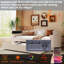 Upholstered Daybed With Storage Armrests, Trundle And Latest Integrated Bluetooth Audio System-1963446667