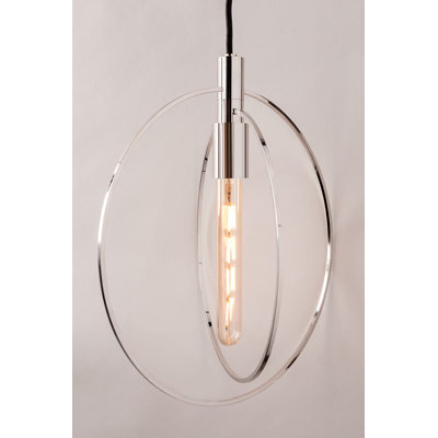 Luminaire suspendu géométrique à 1 lumière Saphronia