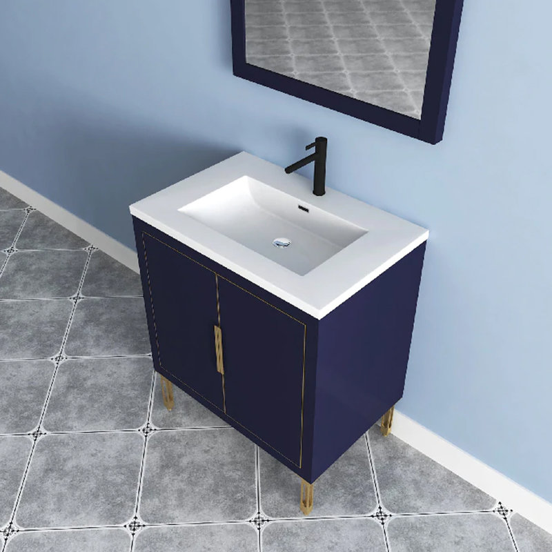 29.56'' Single Bathroom Vanity with Top