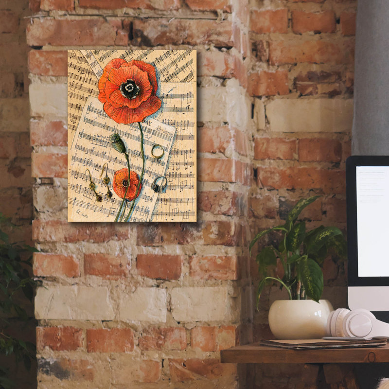  'Yesterday' by Olga Grebennik Canvas Wall Art, 12" x 16", 16" H x 12" W
