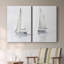 Misty Harbor I - Toile tendue avec châssis de qualité supérieure - Prêt à accrocher-108949267